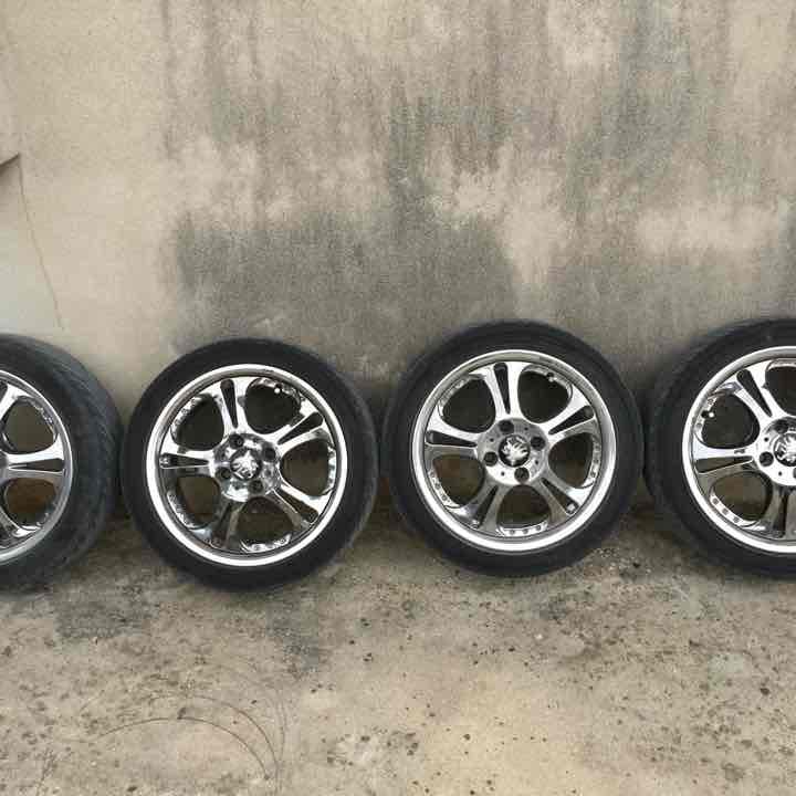 ウイング 15インチ クロームメッキ クレンツェケルベロス
