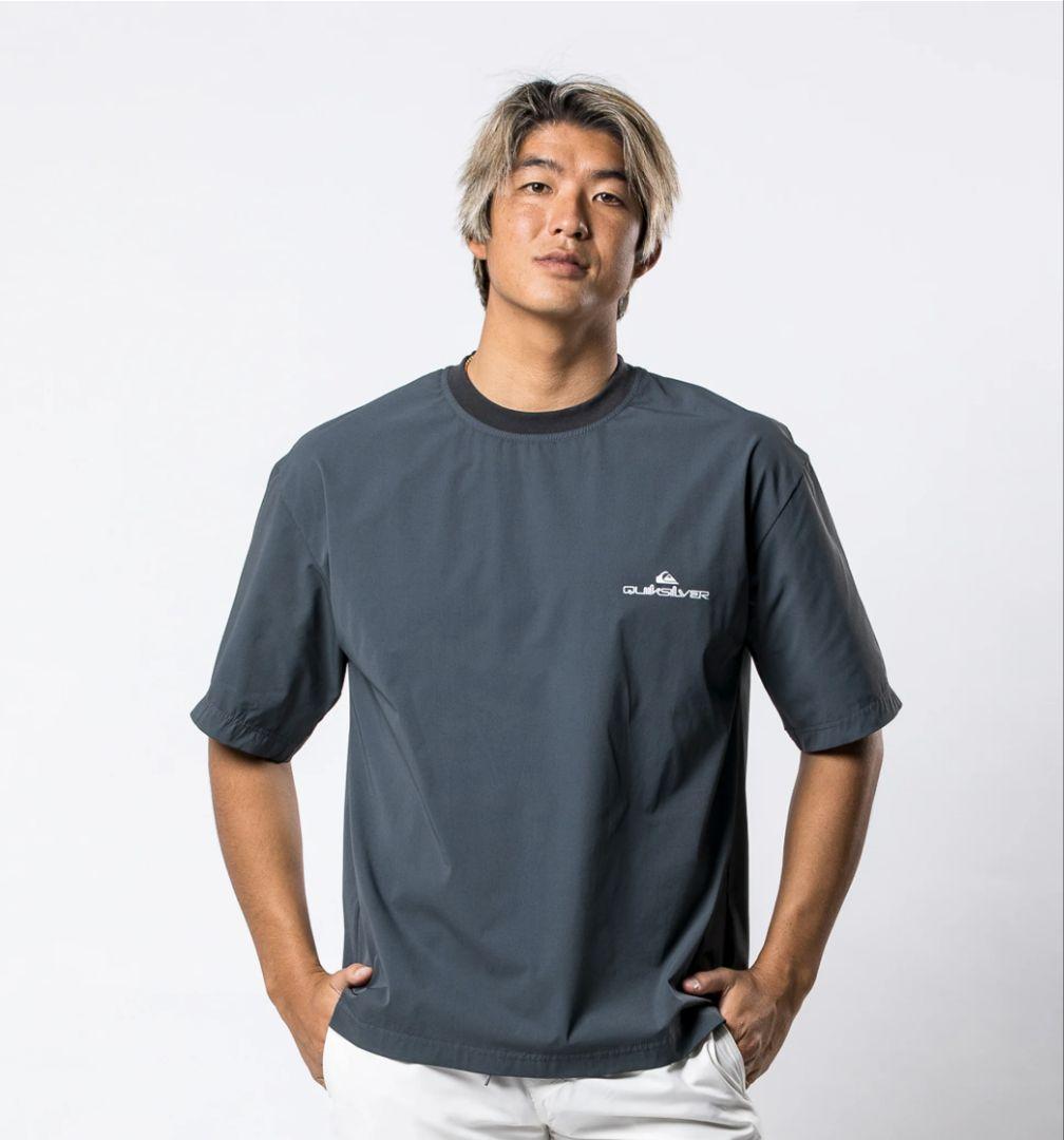 クイックシルバー Quiksilver 半袖ラッシュガード/Tシャツ XL