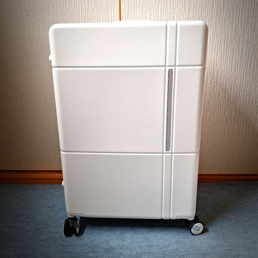REGESY スーツケース 大型 キャリーケース Lサイズ 90L ホワイト