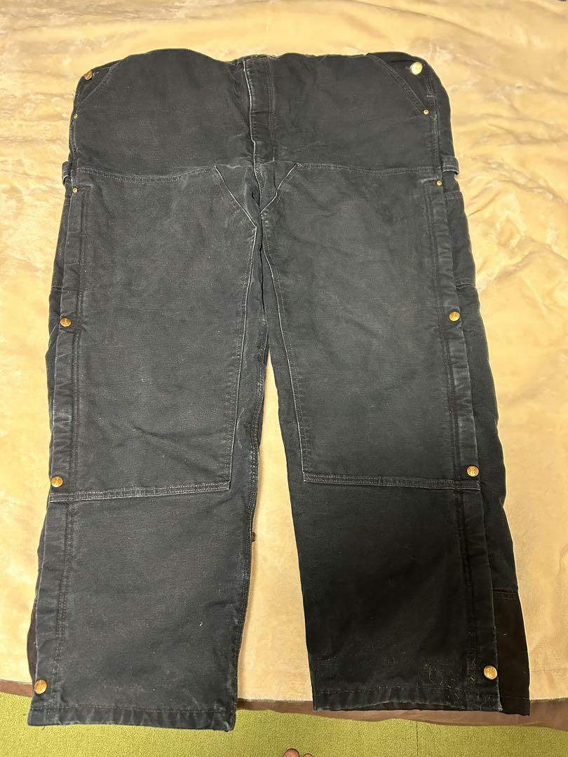 【週末限定値下げ】Carhartt ブラックオーバーオール
