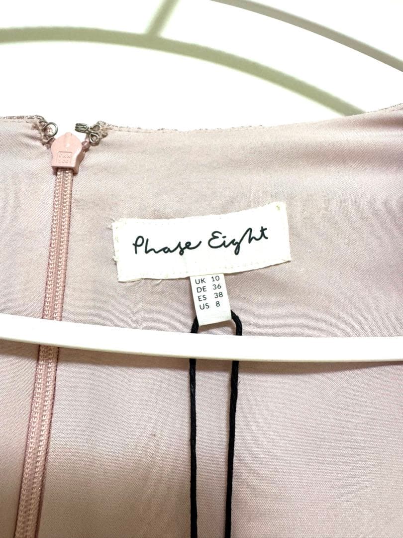 花柄ピンクワンピースL Phase