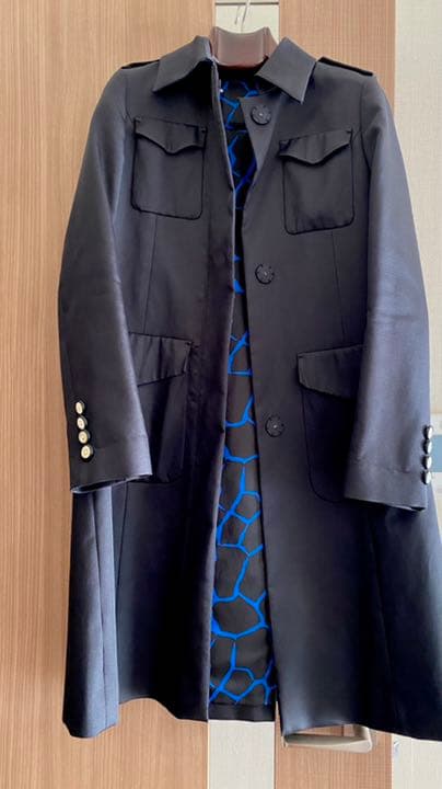 超目玉枠】 Y4386最高級 ユナイテッドアローズ グレンチェック ロング