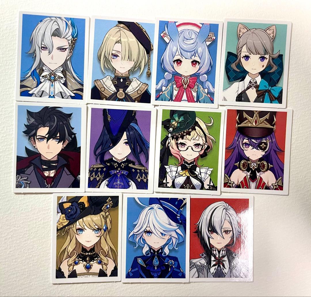 原神 ヌヴィレット フォンテーヌ まとめ売り 缶バッジ 証明写真