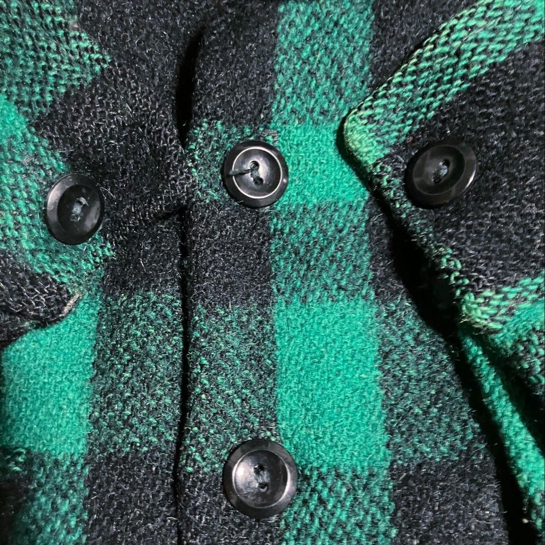 70s カナダ製 ビンテージ Stagway ウール フランネル シャツ CPO 70s カナダ製 ビンテージ Stagway ウール フランネル シャツ CPO