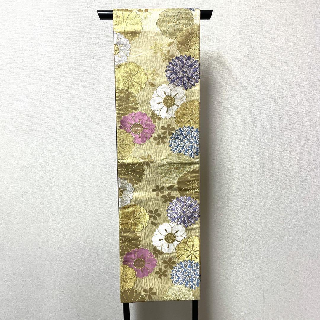 専用帯389 三松 高級 正絹 振袖用 六通 袋帯