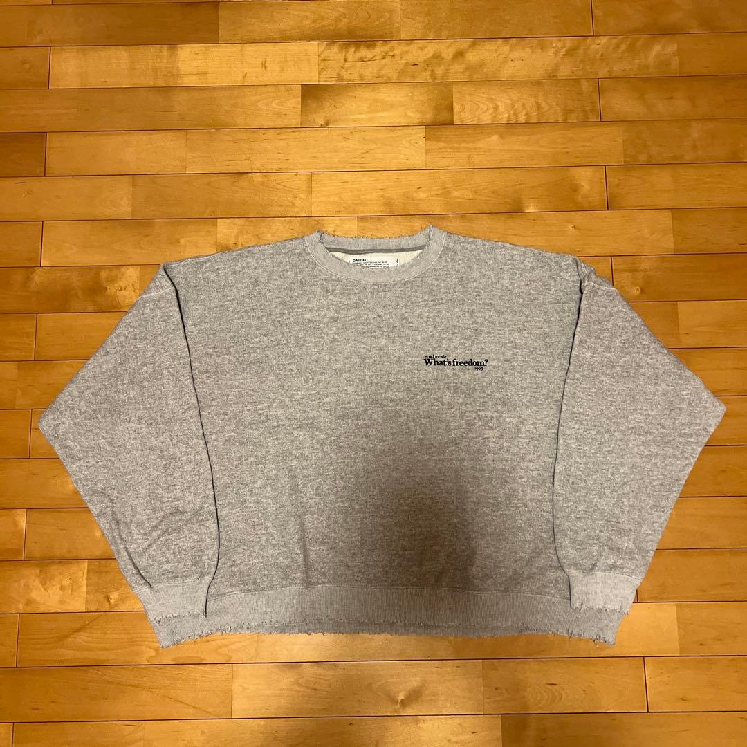 21SS DAIRIKU Water-Repellent スウェット 42,200円