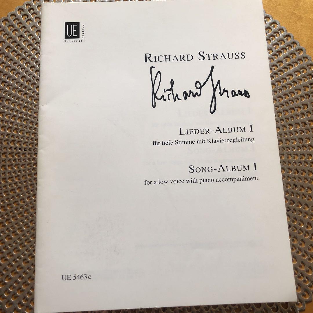 Lieder-Album Band 1 mittel R Strauss Lieder-Album Band 1 mittel R Strauss