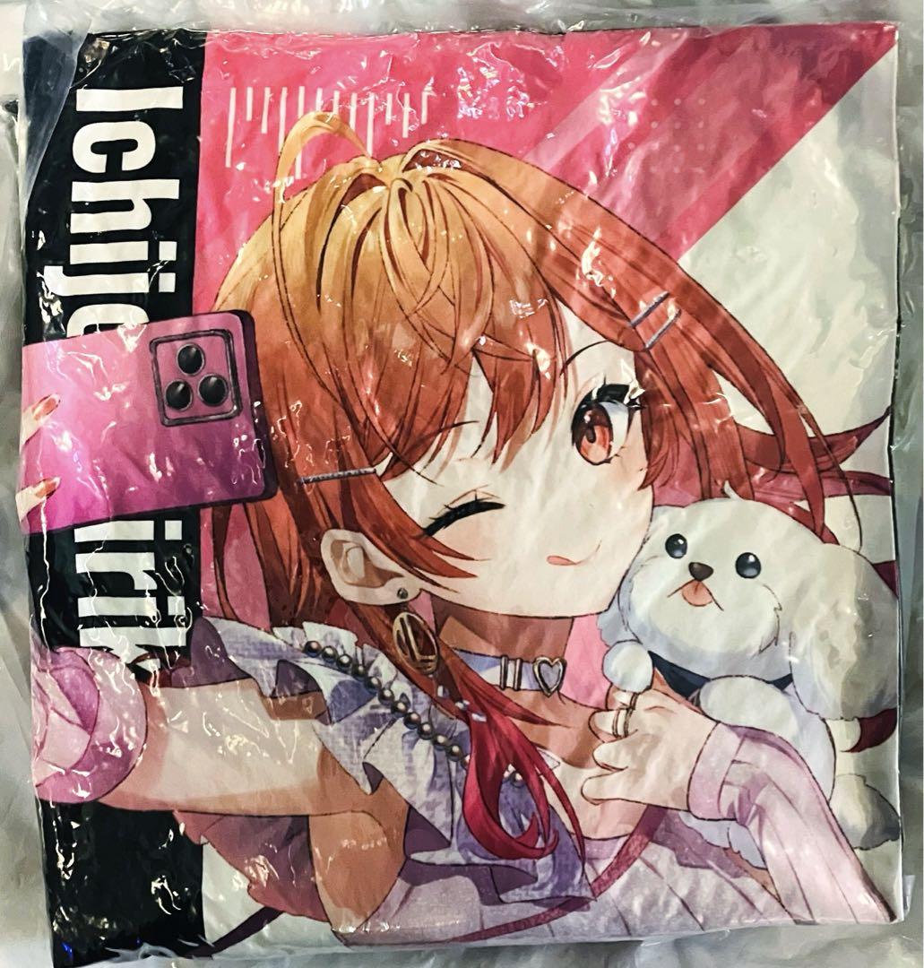 ホロライブ GiGOコラボ Regloss ビッグクッション 一条莉々華 ③