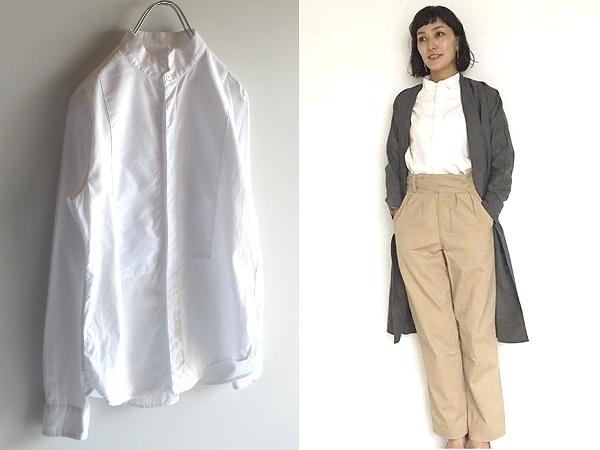 こじこじ様専用　板谷由夏さん着用 SINME シンメ シャツブザム M 白