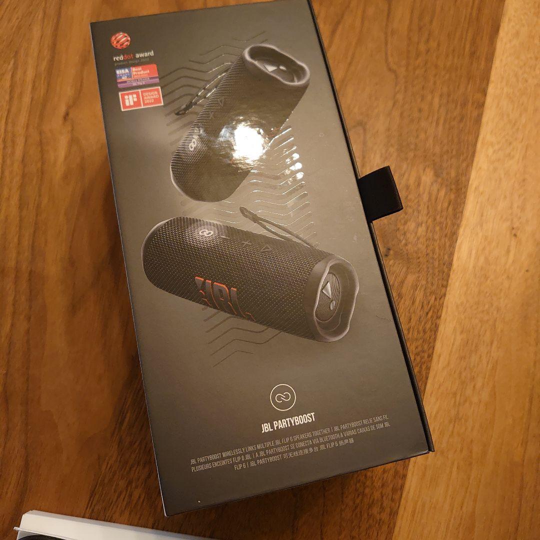 JBL Flip 6 Black ☆USBケーブ、説明書、 空箱 - メルカリ