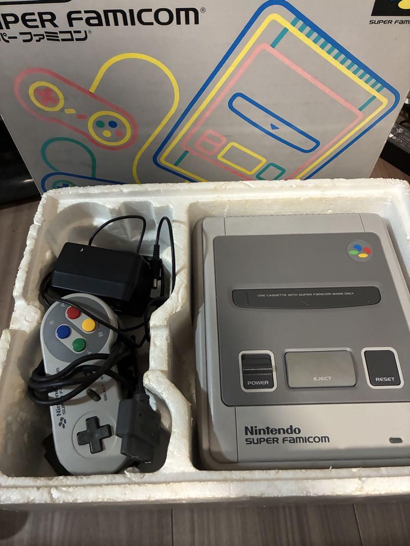 【改変】任天堂 スーパーファミコン 本体セット 通電確認品】任天堂 スーパーファミコン 本体セット 箱有り