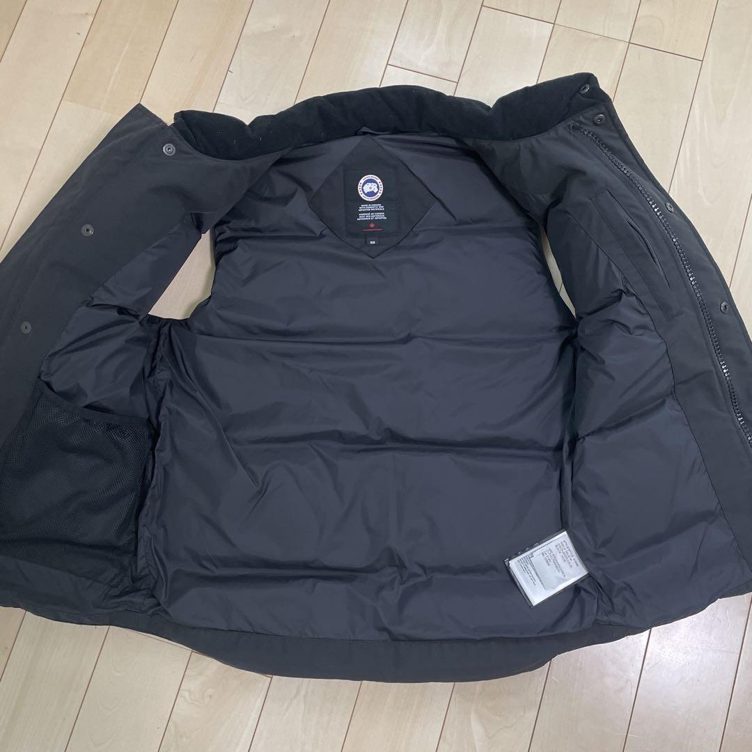 美品 カナダグース フリースタイルベスト 4154M ブラック ダウンベスト