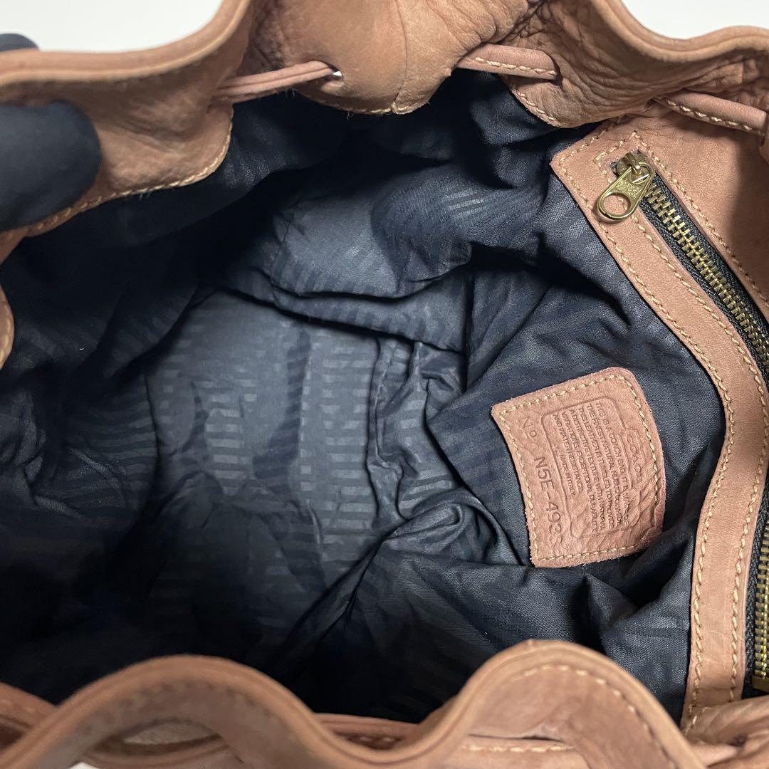 ✨希少 人気✨COACH ヌバックレザー リュック バッグパック ピンク
