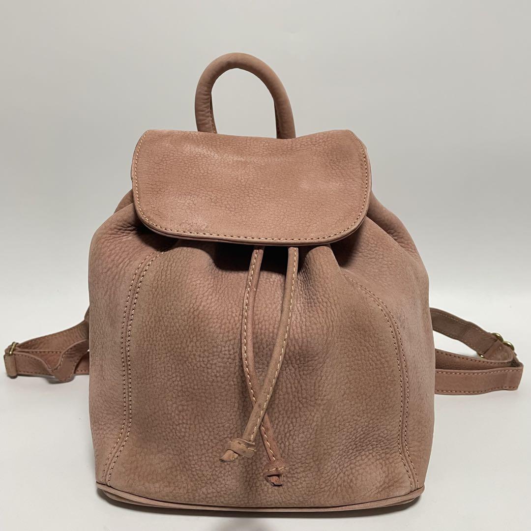 ✨希少 人気✨COACH ヌバックレザー リュック バッグパック ピンク