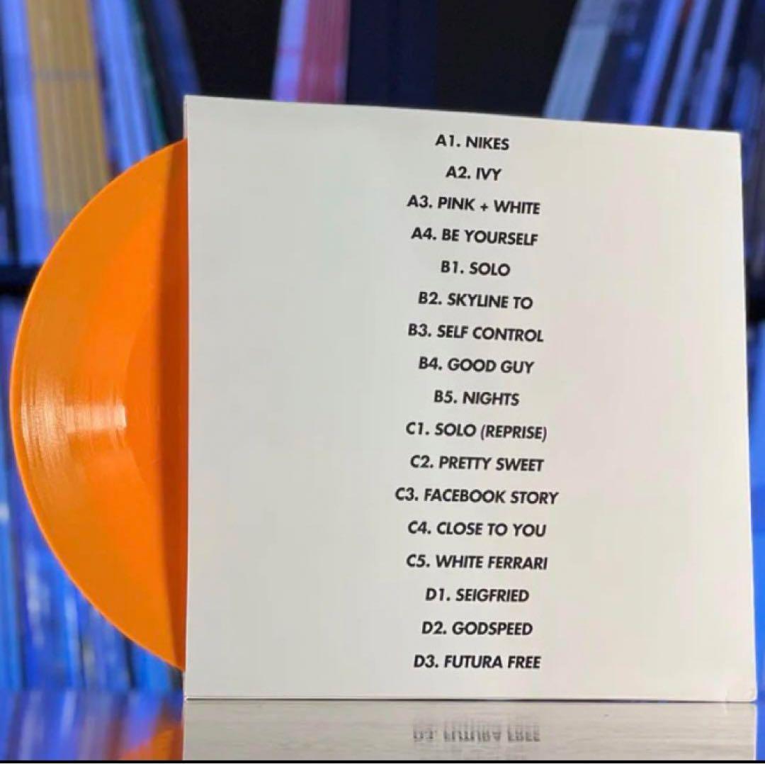 frank ocean blonde blond 2LP レコード