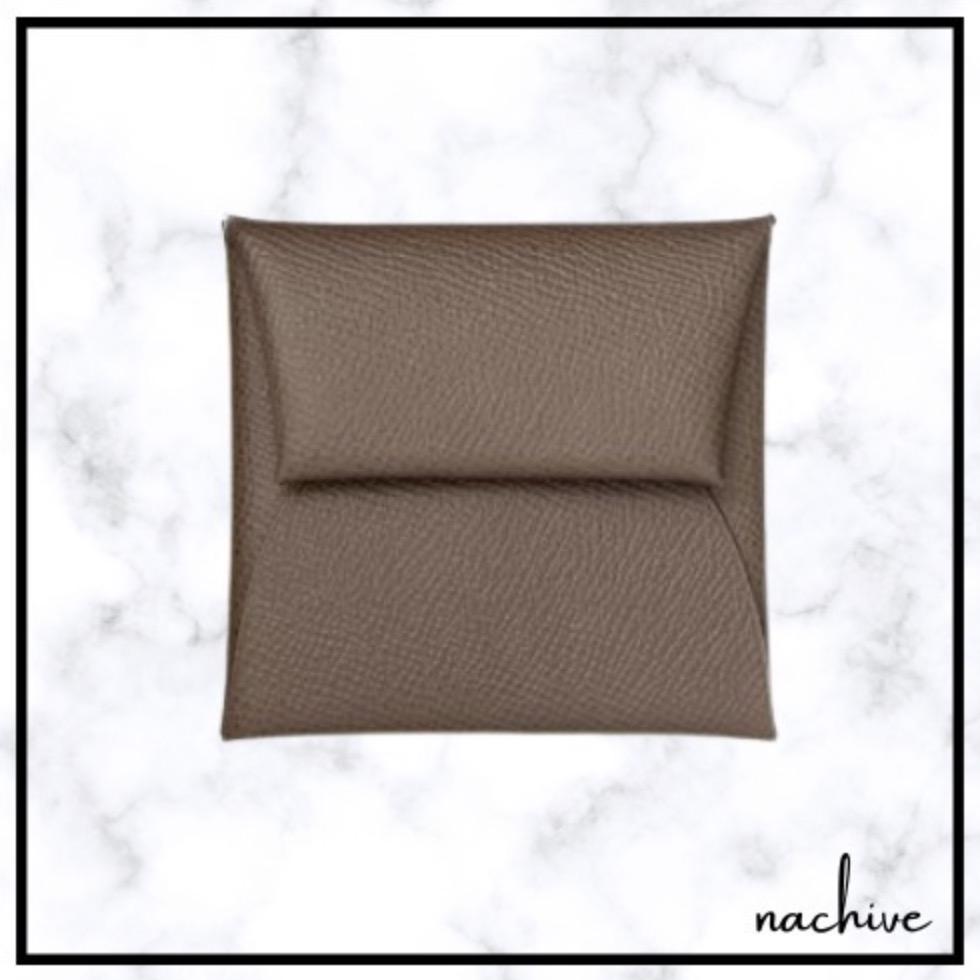 新品 ギフト箱 リボン付⭐︎コインケース Bastia バスティア Etoupe