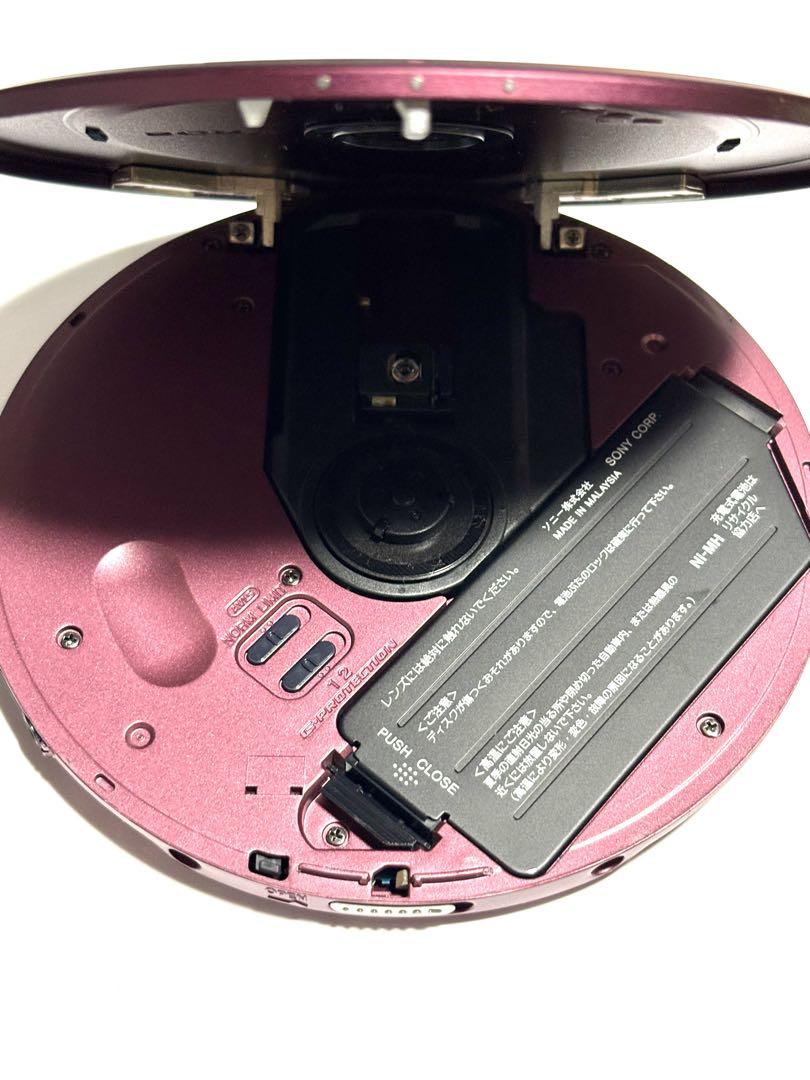 SONY CDウォークマン D-EJ985 動作品 本体のみ 赤 - メルカリ