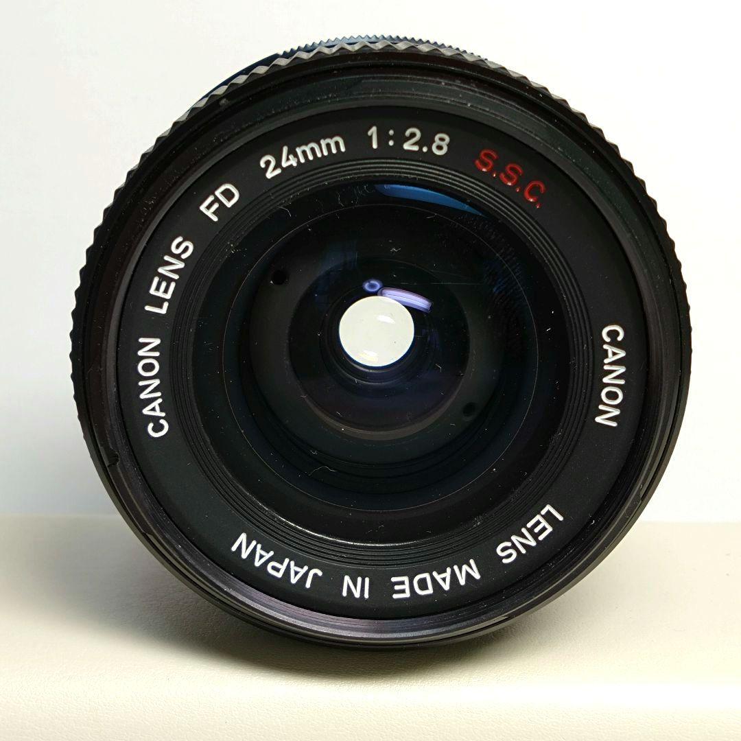 CANON FD 24mm f/2.8 S.S.C.レンズ
