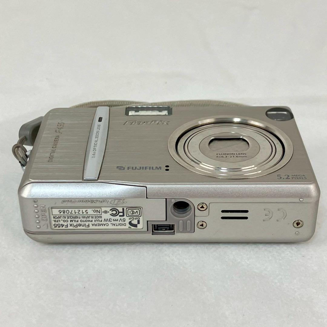【動作品】FUJIFILM FINEPIX F455 シルバー Amazon | FUJIFILM FinePix F455 S デジタルカメラ シルバー