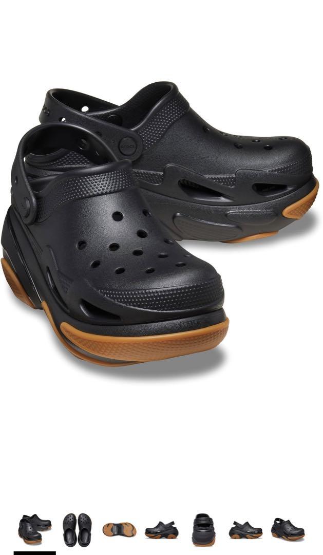 【新品未使用】CROCS 厚底 バブルクラッシュ クロッグ〈定価13,750円〉 クロックス crocs Bubble Crush Clog バブルクラッシュ クロッグ