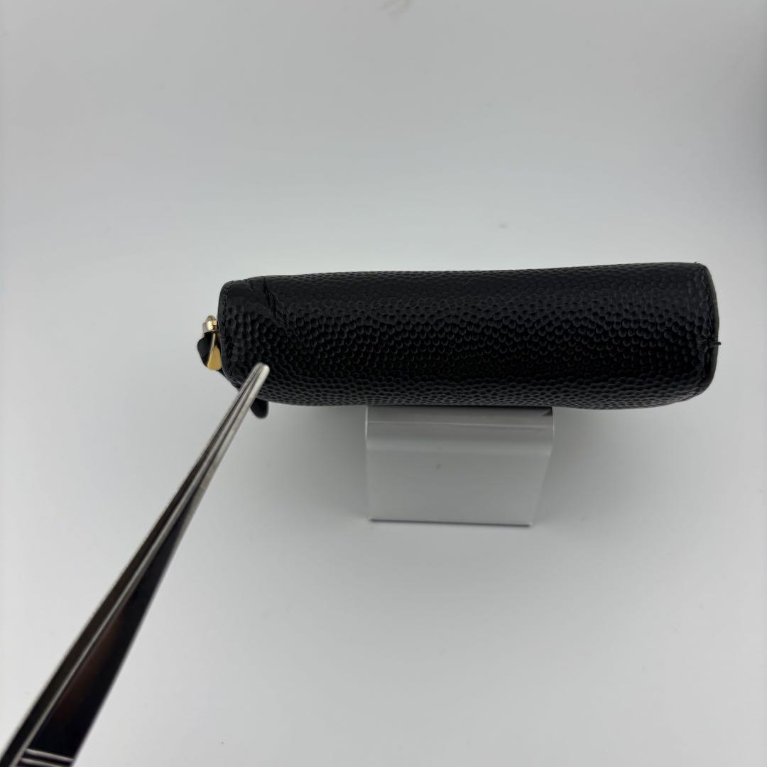 BALLY 二つ折り財布　レザー　黒　美品　お買い得です！