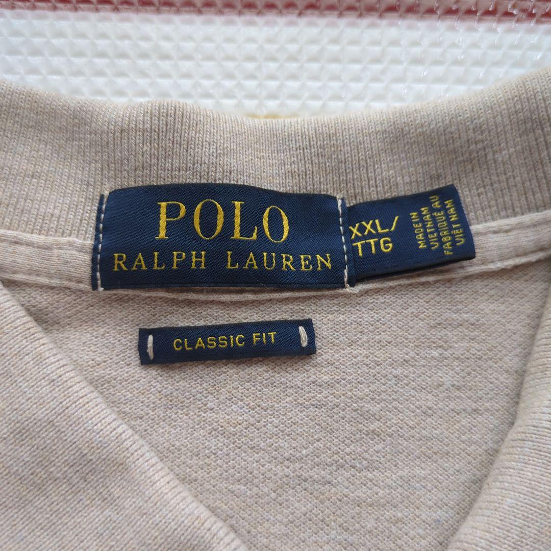 Polo Ralph Lauren XXL ポロシャツ　アイボリー