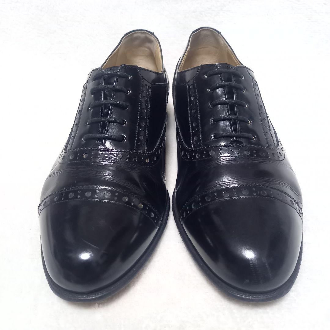 【美品】ジャンニルッソ ウィングチップ ドレスシューズ イタリア製 27.5 美品】Gianni Rossi ウィングチップ イタリア レザー シューズ
