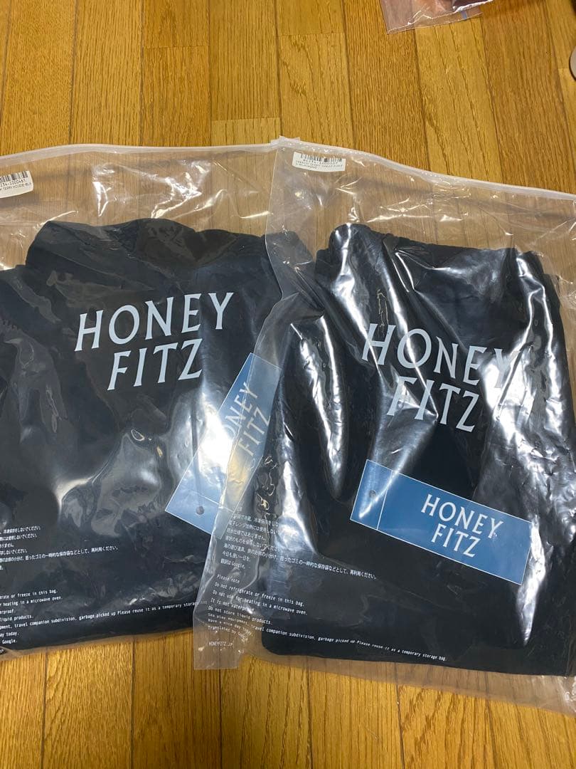 HONEY FITZ】新品未使用 パーカー スウェットパンツ セットアップ 黒