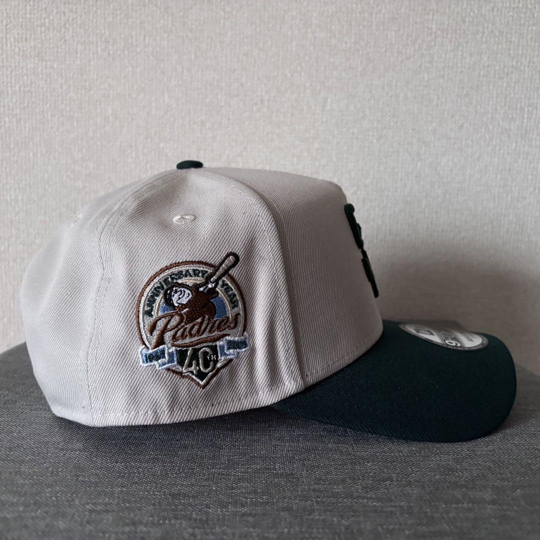 【海外限定】ニューエラ MLB サンディエゴパドレス 9FORTY Aフレーム