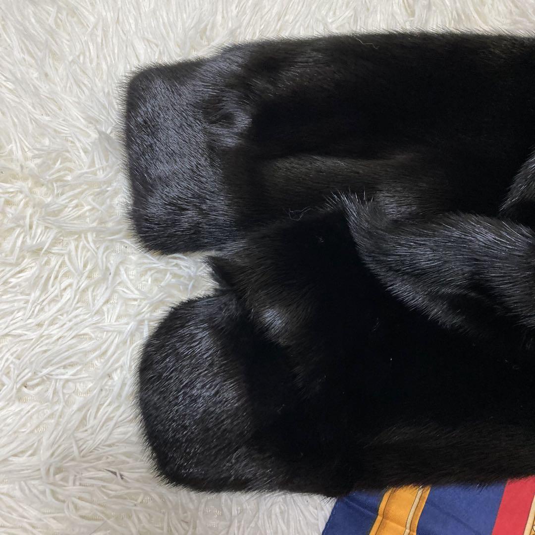 本毛皮コート 袖デザイン