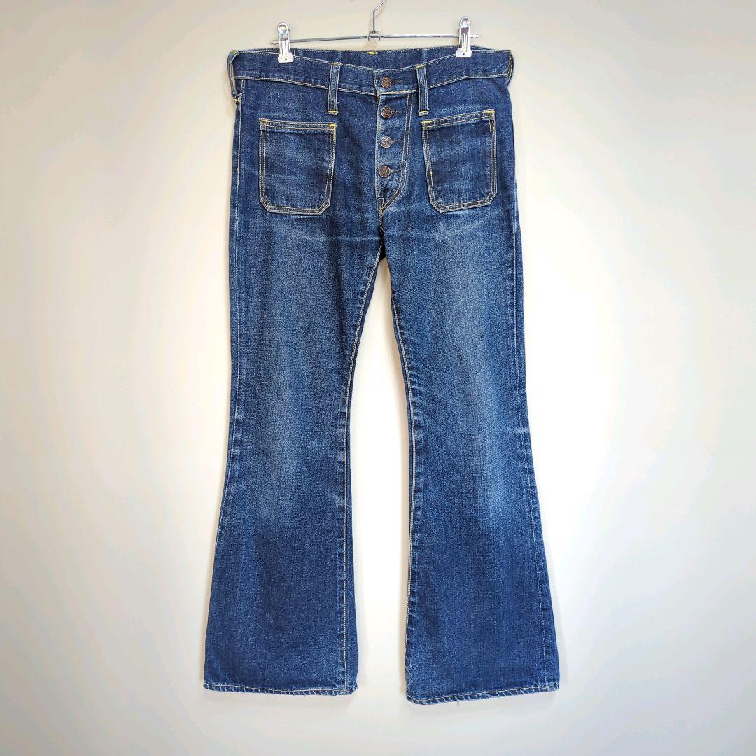 ★70s VINTAGE BIGSTONE フレア ブーツカット デニムパンツ