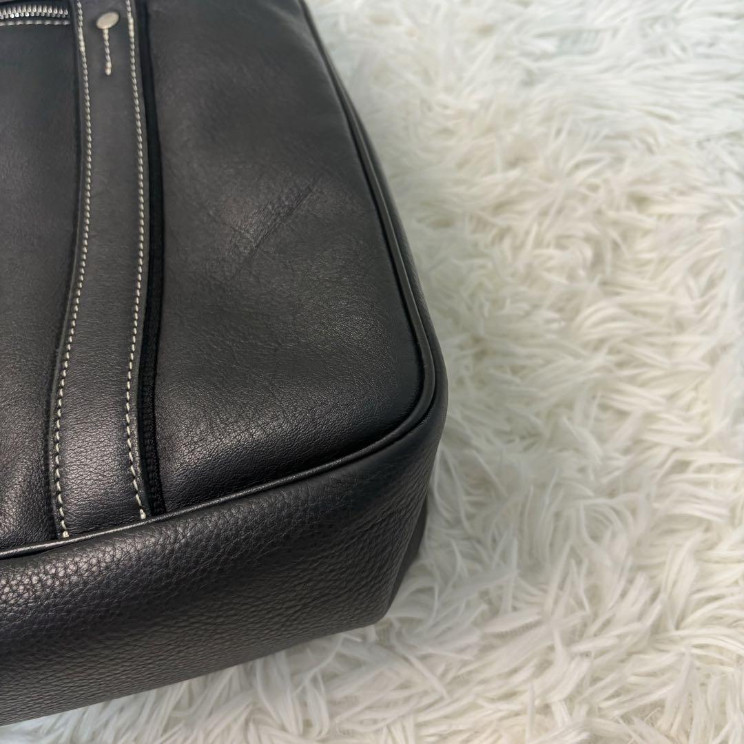 美品　Longchampロンシャン　レザー　本革　ハンドバッグ