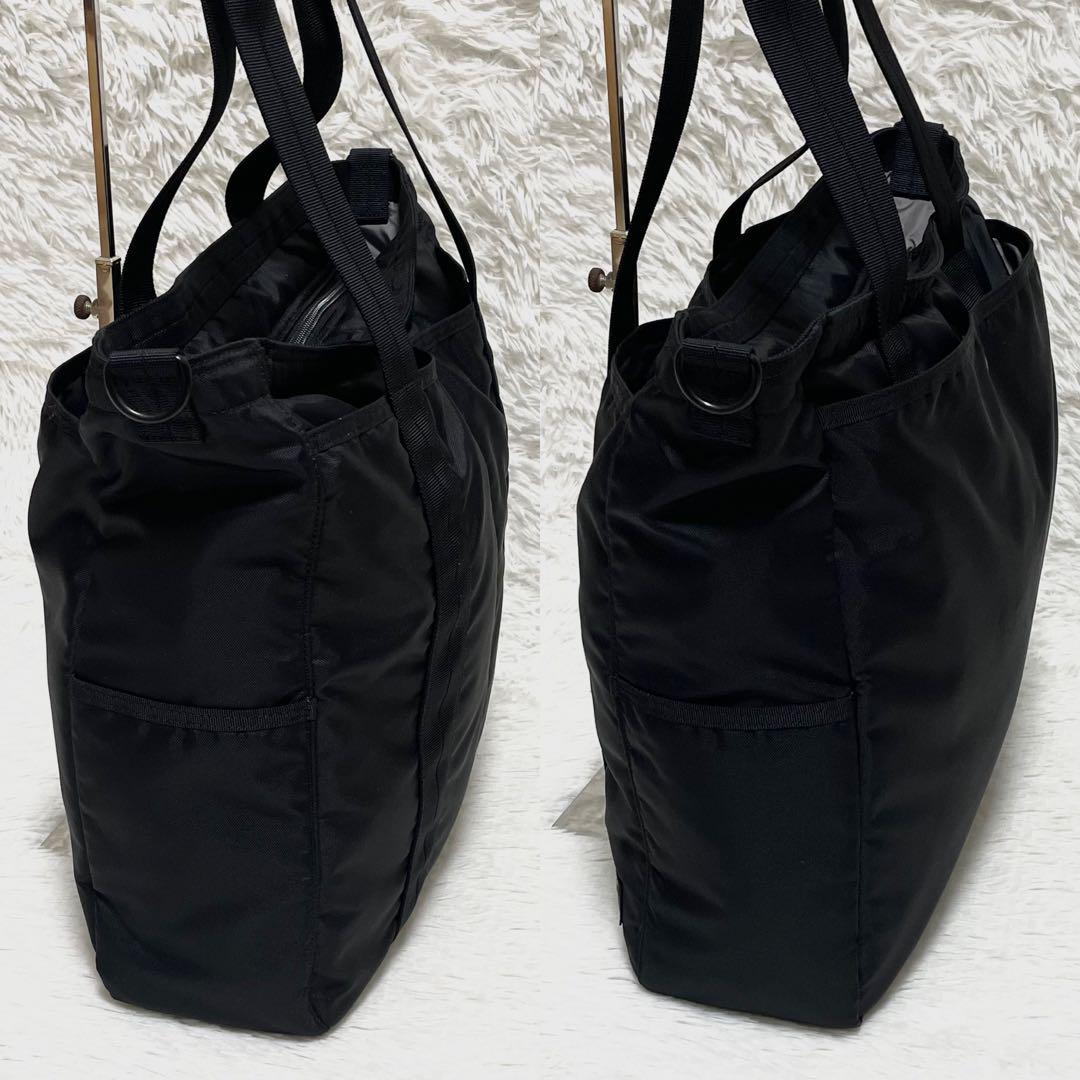 ✨未使用級✨】ポーター トートバッグ 2way フラッシュ ブラック A4 - メルカリ