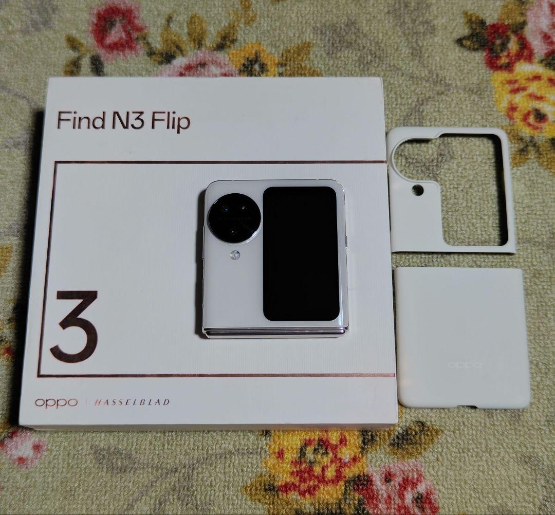OPPO Find N3 Flip グローバル版 バッテリー100％ おまけ付