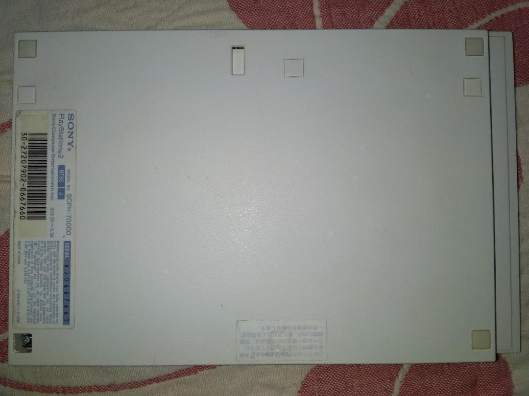【分解清掃メンテ済】PS2 SCPH-70000 プレステ２本体 薄型 　※07