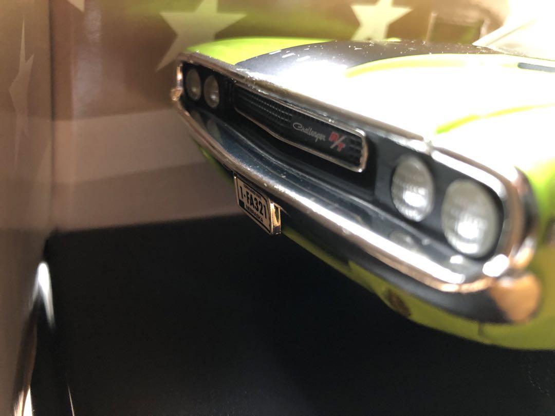 ミニカー 1970 dodge CHALLENGER R/T