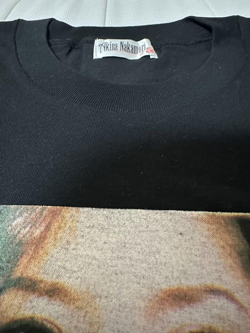 中森明菜 felicidad1997サイン入りTシャツ　ブラック