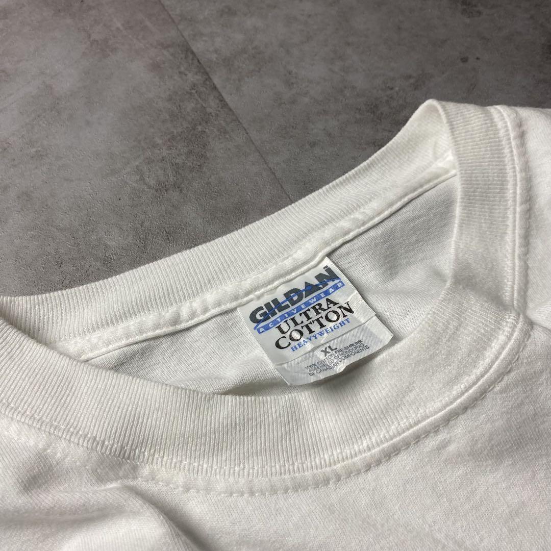 【入手困難】00s アート 鯨 バックプリント Tシャツ メッセージ 風景 海