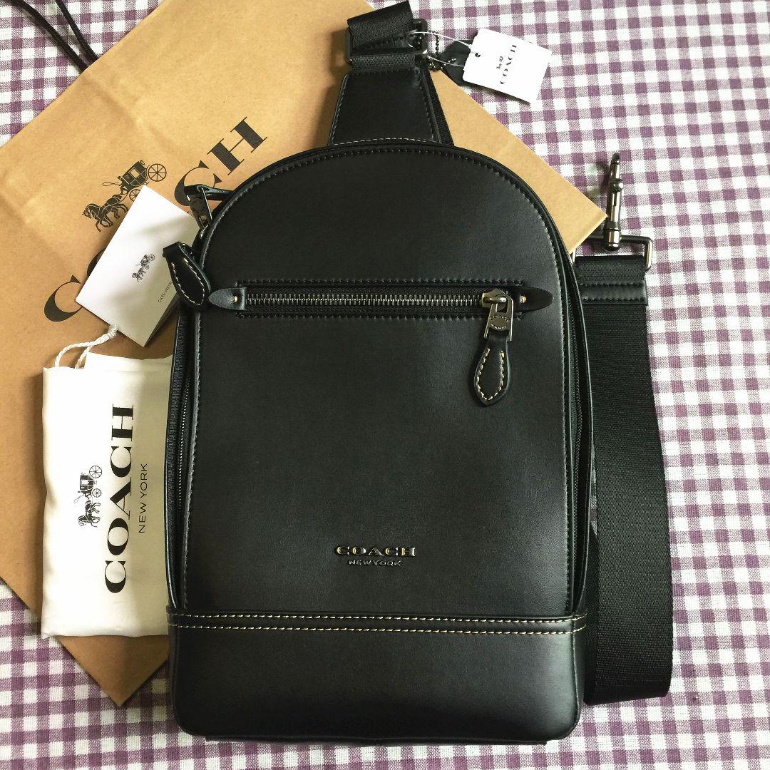 ＜COACH＞コーチバッグ ショルダーバッグ F37598 メンズボディバッグ
