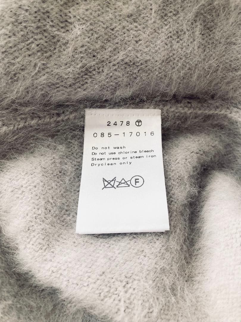 ドレステリア カシミヤ混フォックスニット Vネック ライトグレー 36 mdprevattcaulkingandwaterproofing.com