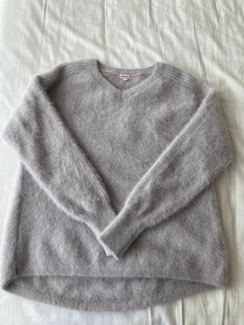 ドレステリア カシミヤ混フォックスニット Vネック ライトグレー 36 mdprevattcaulkingandwaterproofing.com
