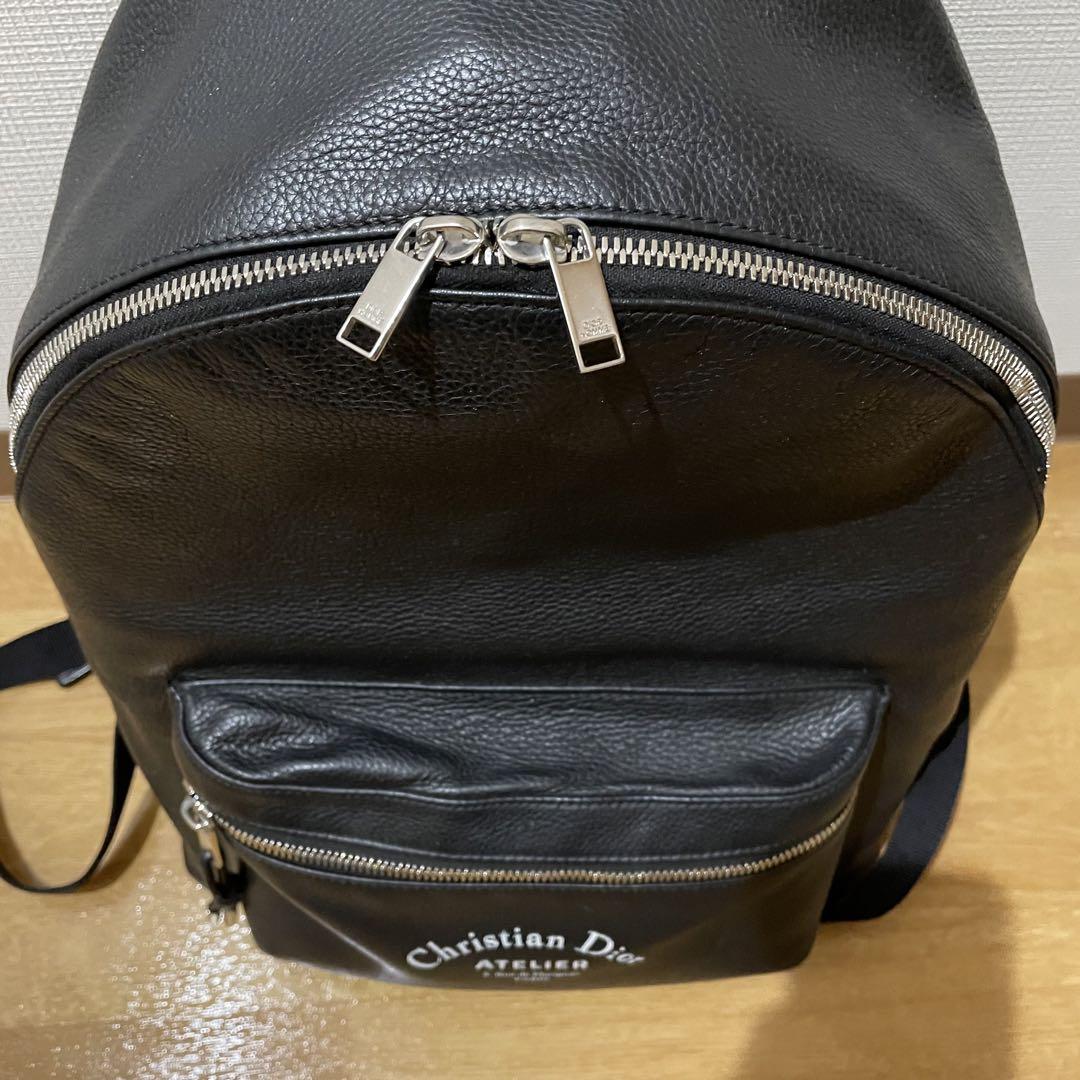 Dior Homme ATELIR ディオールオム レザーバックパック 画像4