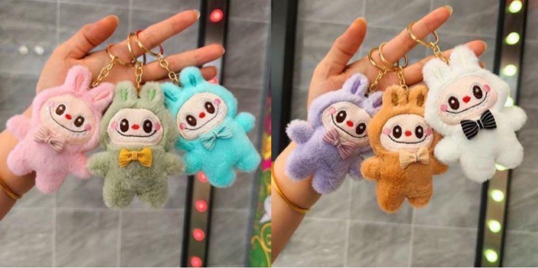 Labubu(ラブブ) ぬいぐるみ キーホルダー ラブブ 6体セット