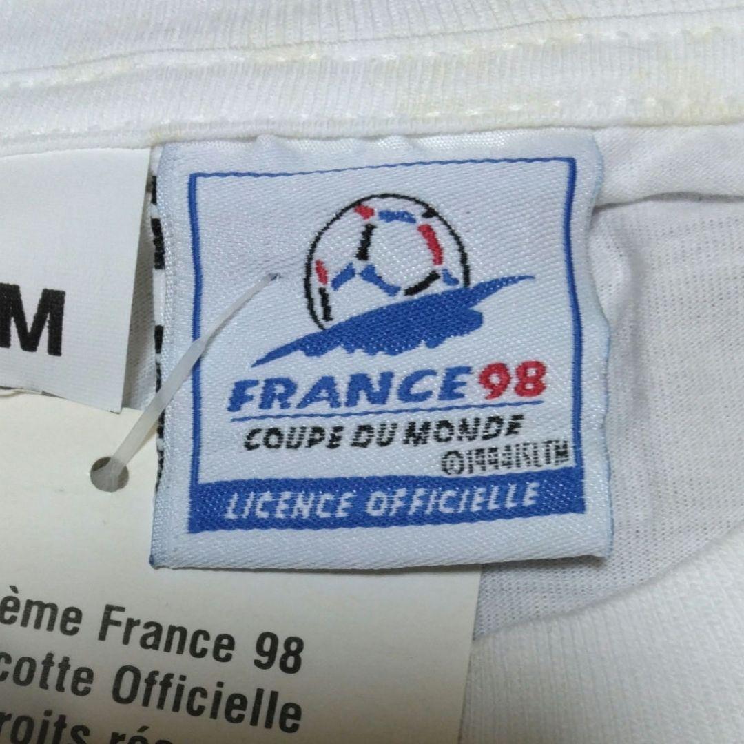 未使用 ビンテージ フランスワールドカップ サッカー 90s T