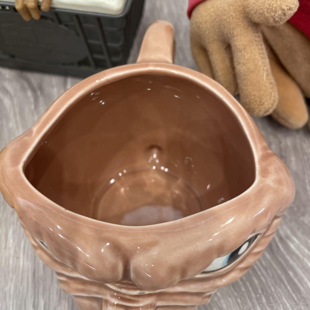 E.T. ぬいぐるみ　ティッシュケース　コーヒーカップ　小物入れ　セット