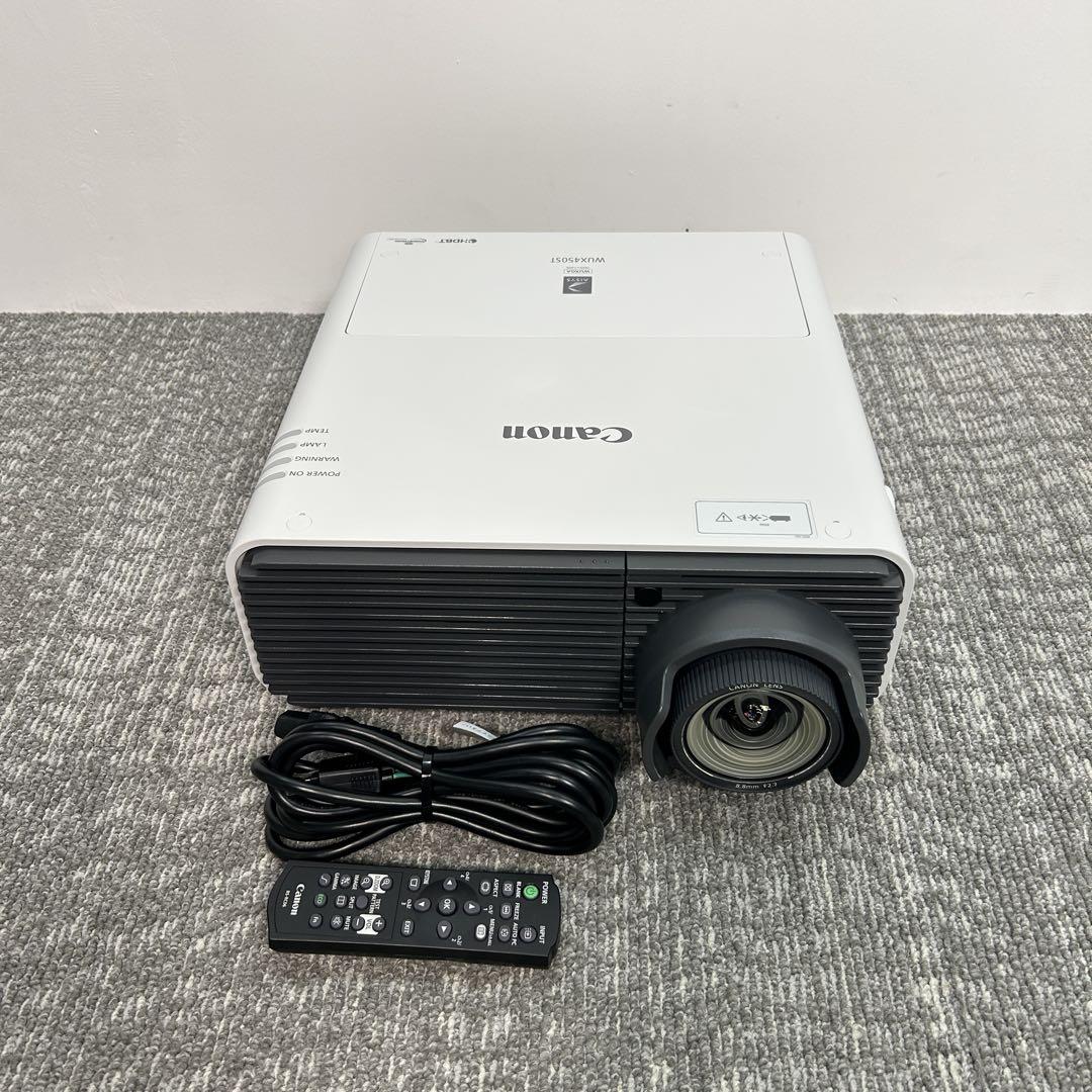 Canon/キヤノン 4500lm 単焦点パワープロジェクタ□WUX450ST