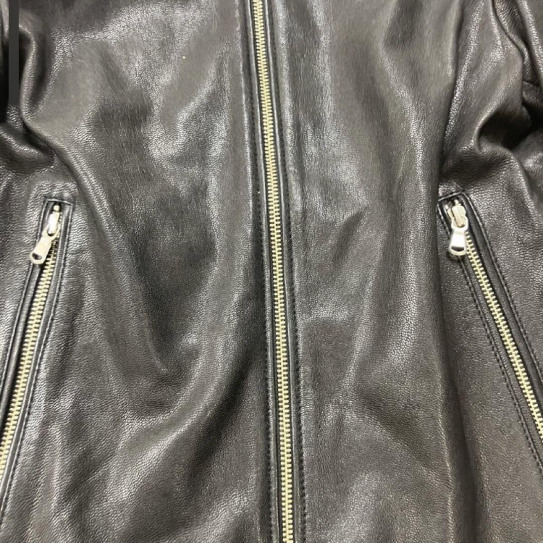 極美品✨ アバハウス レザージャケット ダブルジップ ゴートレザー 山羊革 極美品✨ アバハウス レザージャケット ダブルジップ ゴート