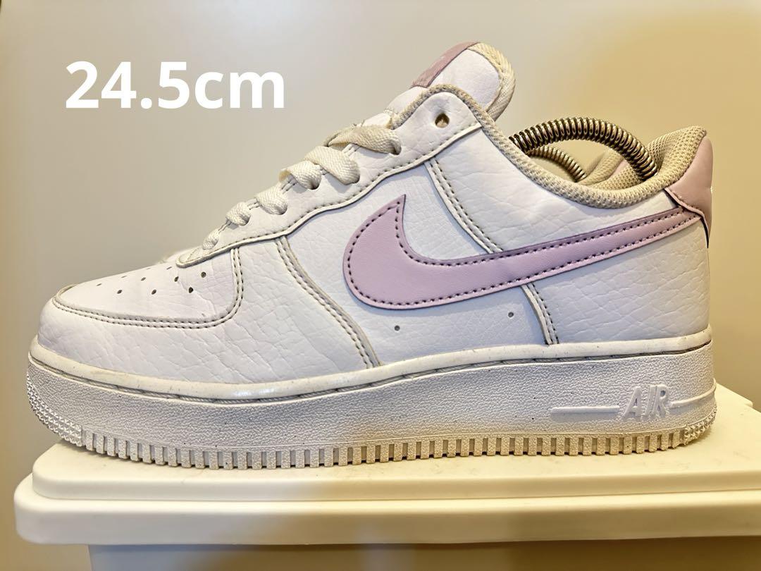 NIKE エアフォース1 ラベンダー ピンク 24.5cm