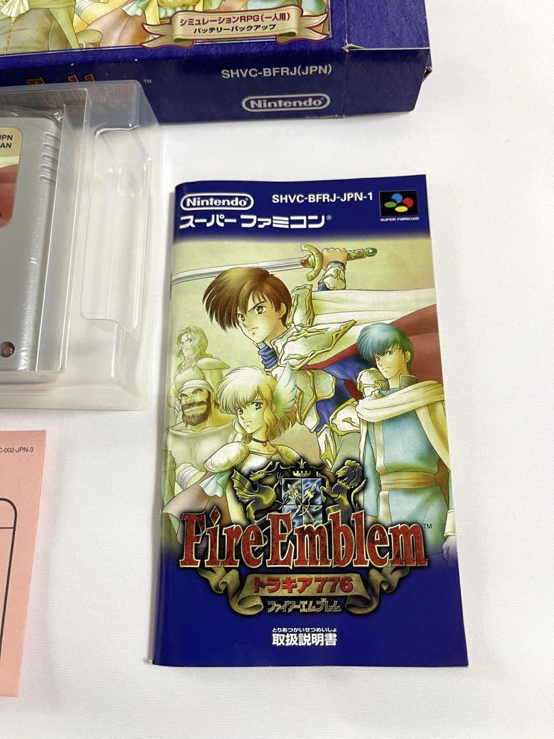 ファイアーエムブレム トラキア776 パッケージ版 箱説あり