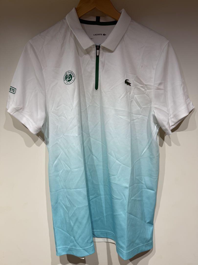 LACOSTE グラデーションポロシャツ　ローランギャロスモデル